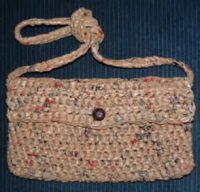 Brown shoulder bag