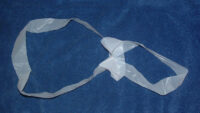 Instructions for cutting plastic bags & creating recycled plastic yarn Bag6