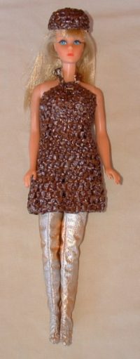 Cassette Tape Barbie Doll Halter Dress HalterDress