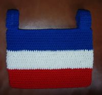 Patriotic Walker – Wheelchair Tote Bag WheelChrYarnTote