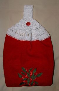 Red Towel Topper